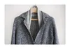 Kvinnors tröjor förtjockade kashmiren Cardigan Autumnwinter 100% Pure Woolen Knitwear Casual Fashion Women Tops Lapel Suit Fake Fake Two 231021