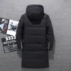 Men's Vests Winter Men's Down Jacket High-quality Thick Thermal Waterproof Long Parka Coat Men's White Duck Down Hooded Jacket 5XL 231020