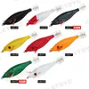 Baits Lures 157pcs Color 78mm 10g Floating Squid Jig Jigging Fishing Lure Artificial Plastic Hook Sea Boat Cuttlefish Bait 231020