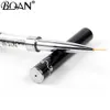 Makeup Tools BQAN Schwarzer Doppelkopf-Kristallgriff 9mm 11mm Zeichenpinsel Liner Malstift Gelpoliermittel Nail Art Maniküre 231020