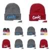 Autres articles ménagers Accueil Vêtements Hommes Femmes Chapeau tricoté Mode Cookie Backwood Motif Broderie Ski Chaud Hiver Bonnet Sklie Dhnoe