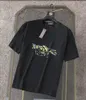 VRS MENS Designer Band T Shirt Moda Siyah Beyaz Kısa Kollu Mektup Deseni T-Shirt Boyutu XS-4XL#LJS-24