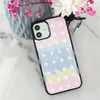 Eenvoudig luxe designer telefoonhoesje Klassiek Letter Modemerk schokbestendig telefoonhoesje Hoge kwaliteit iPhone 14 12 13 Pro Max 7 8 Plus