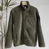 2023 Piumino Stone New, giacca con cappuccio in lana di pecora, giacca alla moda casual da uomo e da donna