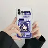 Cell Phone Cases Amine Genshin impact Game Case For iPhone 14 13 12 11 Pro Max Mini X Xs XR 6 7 8 Plus SE 2020 Transparent 231021