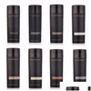 Andere Haarpflegeprodukte 50 % Rabatt auf haaraufbauende Fasern Pik 27.5G Fiber Thinning Concealer Instant Keratin Hair-Powder Black Spray Applicator J Dhkzf