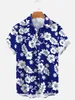 Camisas informales para hombres Camisas casuales para hombres Moda coreana Trajes blancos de flores Camisa de gran tamaño Totoro medieval Color Ropa vintage 231020