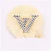 Broches Broches Designer Strass V Marques Pour Femmes Costumes Robe De Mariée Décoration Lettres Femelles Broche Bijoux Pin Accessoires Dh4Kz