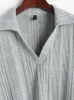 Женские свитера ZAFUL Пуловеры с отложным воротником с заниженными плечами и рукавами-фонариками Downtown Girl Club Экипировка Marled Polo Трикотаж ZF505118601