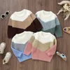 Cardigan ma baby 6M 3Y Toddler Infnat born Baby Boy Girl Sweaters Knit Long Sleeve Pullover Tops Winter Fall Casual Clothing 231021