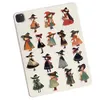 50 szt. Anime Witch Kids Naklejki na deskorolkę lodówkę do lodówki hełm iPad Rower Telefon Motocykl PS4 Książka PVC DIY Dekal