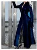 Giacca lunga da donna in pelle sintetica moda invernale Cyberpunk Giacca lunga casual con bottoni larghi Tinta unita Cappotti con risvolto Biker 231021