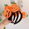 Accessori per capelli Party Girl Bambini Halloween Zucca Fascia Vacanza Divertente Vestito carino