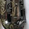 Zwart nikkel goud mat 992 type Eb professionele altsaxofoon upgrade kleur abalone toetsen diep gesneden altsax instrument