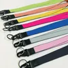 Chaveiros Lanyards Design Personalizado Trendy Jacquard Bordado Off Paper Strap Chaveiro Pescoço Trança Pendurado Corda Carro