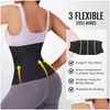 Waist Tummy Shaper Trainer Body Shapewear Women Slimming Sheath Woman Flat Belly Girdle Postpartum Wrap Belt Faja Corset 230221 Dr Dh8Qi