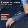 Benmassagers Electric ben Massager Vibration Uppvärmd luftkomprimering Kalv Muskel Relax Wireless Remote Control Relief Foot Massage Device 231020