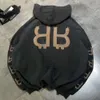 Balencaigai Designer Hoodie Original Quality Fashion Brand New Hoodie Handmade Polished Mud Dyed Hooded Sweater For Men And Women For Men And Women