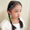 Accessoires pour cheveux 10 pièces/ensemble Mini étoile coeur filles pince mignonne forme de goutte d'eau épingles à cheveux en métal Barrettes coiffure enfants