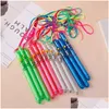 Party Favor LED Light Stick Mticolor Up Clignotant Rave Sticks Clignotant Baguettes Concerts Glow Anniversaire Fournitures Drop Livraison Accueil Garde Dhgsy