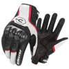 Guantes deportivos Guantes de motocicleta de fibra de carbono Cuero de vaca Moto Moto Guantes de motocross Equipo protector antideslizante 231021