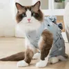 أزياء القطط قابلة للتعديل بدلة حزام الخلفية الدقة