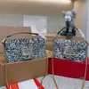 Paillettes sacs de créateurs chaîne bandoulière femmes sacs de soirée sacs pochette à rabat portefeuille en cuir grande capacité sac à main