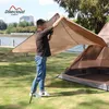 Outdoor Gadgets 2PCS 200cm Ultralight Aluminum Alloy Outdoor Tent Pole Canopy Rod Shelter Tarp Awning Support Camping Equipment Tool Accessories 231021