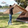 Gadgets extérieurs 2 pièces 200 cm ultraléger en alliage d'aluminium tente extérieure pôle auvent tige abri bâche auvent Support équipement de Camping outil accessoires 231021