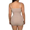 Shapers femininos cor sólida shapewear sem costas apertado encaixe push up sexy europeu e americano corpo emagrecimento roupa interior para mulher