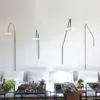 Wandlampen Valerie Lamp Nordic Lange paal Draaibaar Eenvoudig ontwerp Gekleurd licht Woonkamer Studeerdecoratie Eetkamerverlichting