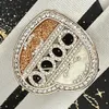 High Quality Brooches Brooch Women Designer Brand Letter Pins Pearl Crystal Gold Plated Sier Copper Woman Accessories for Dinner