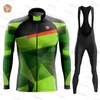 Radfahren Jersey Sets Winter Thermo Fleece Set Kleidung Herren Anzug Sport Reiten Fahrrad MTB Kleidung Trägerhose Warme Ropa Ciclismo 231020