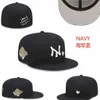 Nouveau Top Vente Hommes Foot Ball Ajusté Chapeaux Mode Hip Hop Sport Sur Terrain De Football Conception Complète Fermée Casquettes Pas Cher Hommes Femmes Casquette Mix C-19