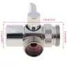 Kitchen Faucets Bathroom Brass Sink For Valve Diverter Faucet Splitter To Hose Adapter M Q84D