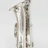 Saxophone ténor professionnel en argent 802, instrument structurel plat un à un, motifs sculptés à la main, saxophone ténor de haute qualité 00