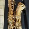 Nouveau saxophone ténor professionnel doré 875 b-tune, clé d'ormeau à double nervure, instrument de jazz ténor de qualité professionnelle 00