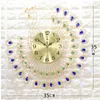 Zegary ścienne 3D Peacock Creative Sali Clock Decor Home Nowoczesny design lekka luksusowa dekoracja dekoratio