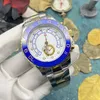 yacht Orologio da uomo automatico 40 mm orologi di design meccanico vetro zaffiro cinturino classico pieghevole orologio da acqua super luminoso montre de luxe jason007 AAA