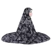 Etnische Kleding H319 Zacht Gedrukt XXL Maat 120 110 cm Moslim Bidden Hijab Amira Pull Op Islamitische Sjaal Hoofd wrap