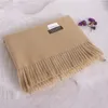 Scarves Women Winter Soft Warm Cashmere Scarf Luxury Brand Wool Scarves Khaki Pashmina Shawls Black Men's Poncho Cashmere Scarfs 231021