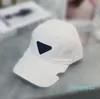 Klasyczna marka solidnego baseballowa czapka mody Trójkąt trójkąt na płótnie duże brzegi kaczka czapka młodzieżowa Trend Cool Street Sport Ball Cap