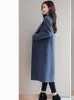 Women's Wool Blend's Coat Jackets Elegant Long Classic Overcoat Warmness Autumn Especially Winter Single Fashion Jacket Coats 231020