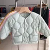 Piumino Autunno Inverno Bambini Piumini Ultraleggero Bambino O-Collo Piumino d'anatra Cappotto Bambino Bottoni Capispalla per neonate 231020