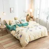 Bedding Sets Classics Print Duvet Cover Set Ins Style Home Textile Pillow Case Bed Sheet Kids Quilt AB Double-sided Covers