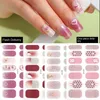 Autocollant d'ongle solide de mode couverture complète auto-adhésif complet classique autocollants de vernis à ongles manucure Nail Art décoration autocollants manucure bricolage