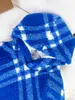 Ny hoodie för baby av hög kvalitet Gradient Plush Kids Ströja Storlek 100-150 Långärmad varma barn Pullover Oct20