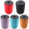 تسلق الحبال yooupara 250 ألوان paracord 4mm 100 متر بكخات 7 خيوط حبل الحبل المظلة الحبل في الهواء الطلق التسلق التكتيكي الباراكورد 550 231021