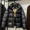 Heren Vesten Witte Eend Pluche Dikker Donsjassen Mannen Winter Zwarte Lange Capuchon Casual Bovenkleding Mode Vest Warme Mannelijke jas 231020