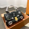 Nieuwe avondtas Luxe designertas Letter Schoudertas Bedrukte handtas Clash kleur driedimensionale handtas met reliëf schoudermode dames casual handtas